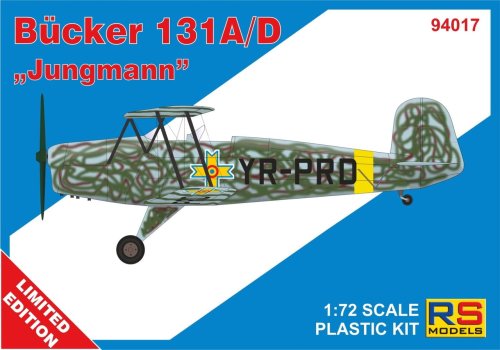 Przejdź do produktu RS Models 94017 - 1:72 Bucker 131A/D Jungmann
