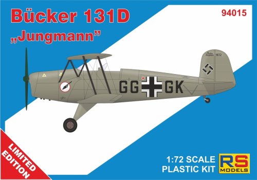 Przejdź do produktu RS Models 94015 - 1:72 Bucker 131D Jungmann