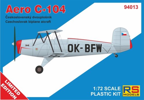 Przejdź do produktu RS Models 94013 - 1:72 Aero C-104