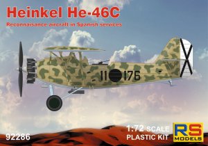 RS Models 92286 - 1:72 Heinkel He-46C in Spanish Services