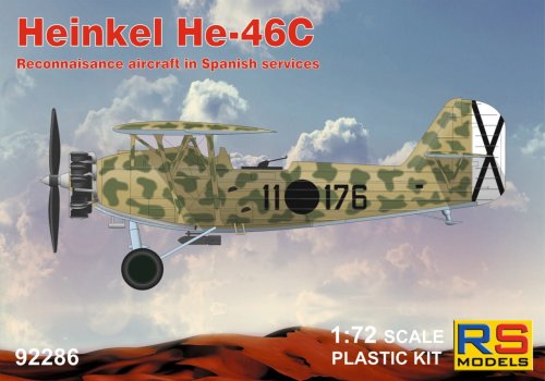 Przejdź do produktu RS Models 92286 - 1:72 Heinkel He-46C in Spanish Services