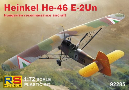 Przejdź do produktu RS Models 92285 - 1:72 Heinkel He-46 E-2Un