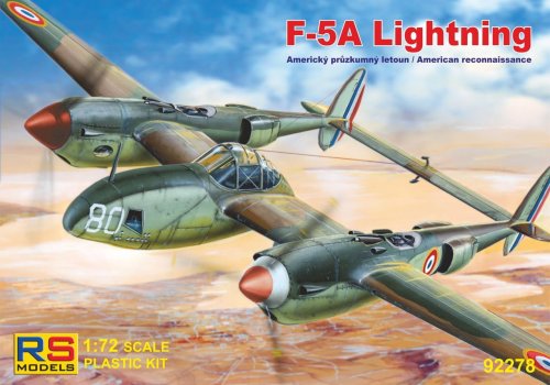 Przejdź do produktu RS Models 92278 - 1:72 F-5A Lightning