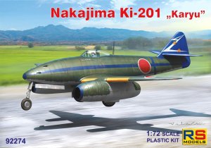 RS Models 92274 - 1:72 Nakajima Ki-201 Karyu