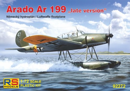 Przejdź do produktu RS Models 92272 - 1:72 Arado Ar 199 Late Version