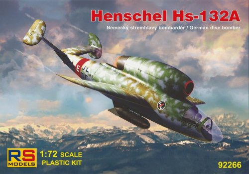 Przejdź do produktu RS Models 92266 - 1:72 Henschel Hs-132A