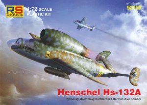 Rs Models 92153 - 1:72 Henschel Hs-132A
