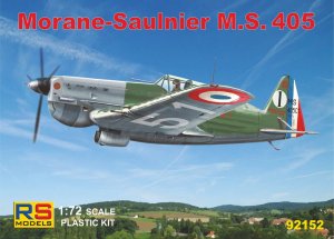 Rs Models 92152 - 1:72 Morane Saulnier MS.405