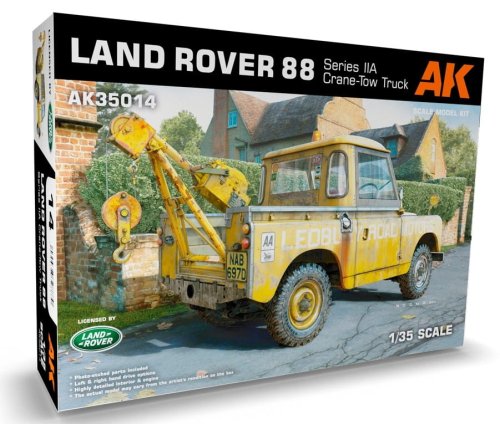Przejdź do produktu AK Interactive 35014 - 1:35 Land Rover 88 Series IIA Crane-Tow Truck