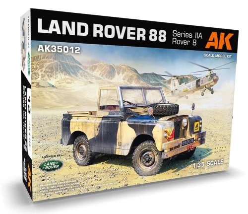Przejdź do produktu AK Interactive 35012 - 1:35 Land Rover 88 Series IIA Rover 8