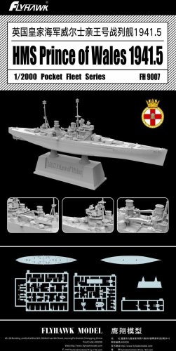 Przejdź do produktu Flyhawk FH9007 - 1:2000 HMS Prince of Wales May 1941