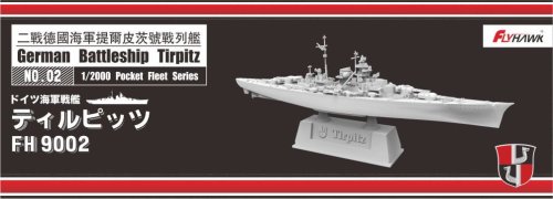 Przejdź do produktu Flyhawk FH9002 - 1:2000 German Battleship Tirpitz