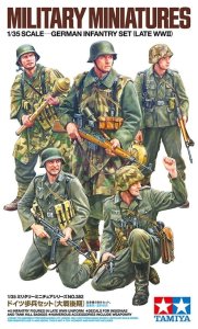 Tamiya 35382 - 1:35 German Infantry Set Late WWII