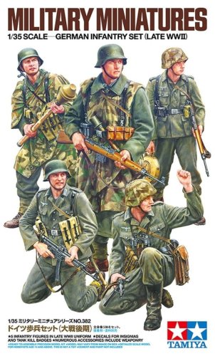 Przejdź do produktu Tamiya 35382 - 1:35 German Infantry Set Late WWII