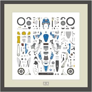 Tamiya 21247 - 1:12 Team Suzuki Ecstar GSX-RR '20 No.36 Parts Panel