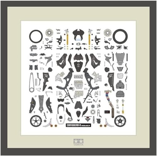 Przejdź do produktu Tamiya 21244 - 1:12 Honda CBR1000RR-R Fireblade SP Black Parts Panel