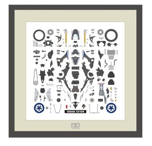 Tamiya 21242 - 1:12 Yamaha YZF-R1M 2018 Parts Panel