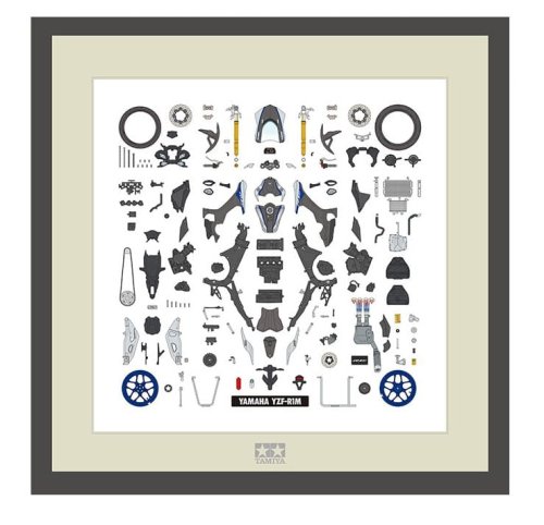 Przejdź do produktu Tamiya 21242 - 1:12 Yamaha YZF-R1M 2018 Parts Panel