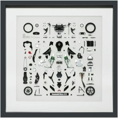 Przejdź do produktu Tamiya 21240 - 1:12 Kawasaki Ninja H2R Parts Panel