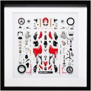 Tamiya 21237 - 1:12 Ducati 1199 Pangiale S Parts Panel (Red Version)