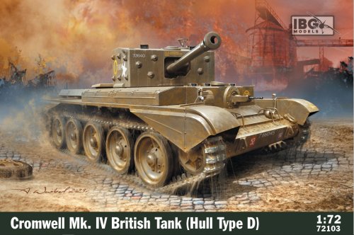 Przejdź do produktu IBG 72103 - 1:72 Cromwell Mk.IV British Tank Hull Type D