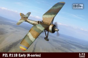 IBG 72552 - 1:72 PZL P.11B Early K-Series