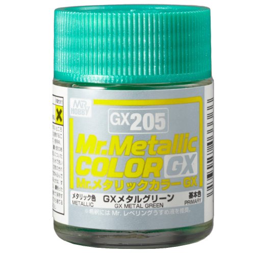 Przejdź do produktu Mr.Hobby GX205 - Farba Metal Green 18 ml