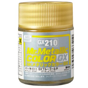 Mr.Hobby GX210 - Farba Metal Blue Gold 18 ml