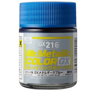 Mr.Hobby GX216 - Farba Metal Dark Blue 18 ml