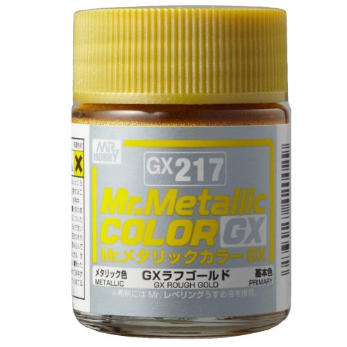 Przejdź do produktu Mr.Hobby GX217 - Farba Metal Rough Gold 18 ml