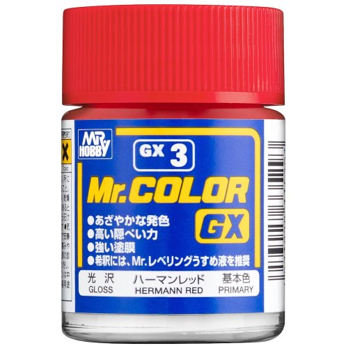 Przejdź do produktu Mr.Hobby GX3 - Farba Hermann Red 18 ml