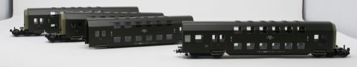 Przejdź do produktu Rivarossi HRS4388 H0 - Czterowagonowy zespół piętrowy Bhp-x PKP Bydgoszcz