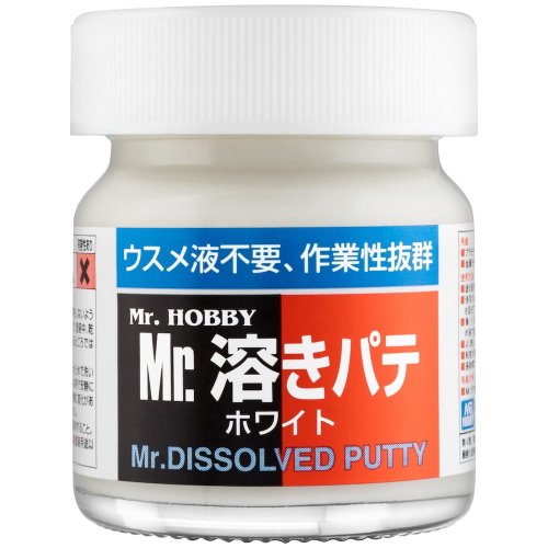 Przejdź do produktu Mr.Hobby P119 - Szpachlówka w płynie Mr. Dissolved Putty 40 ml