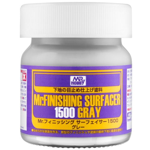 Przejdź do produktu Mr.Hobby SF289 - Podkład szary Mr. Finishing Surfacer 1500 Gray 40 ml