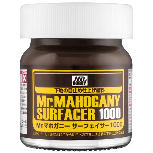 Przejdź do produktu Mr.Hobby SF290 - Podkład brązowy Mr. Mahogany Surfacer 1000 40 ml