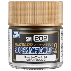 Mr.Hobby SM202 - Farba Super Gold 10 ml