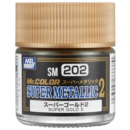Przejdź do produktu Mr.Hobby SM202 - Farba Super Gold 10 ml