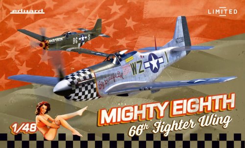 Przejdź do produktu Eduard 11174 - 1:48 Mighty Eight 66th Fighter Wing P-51D Mustang Limited Edition