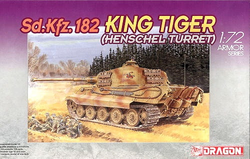 Przejdź do produktu Dragon 7246 - 1:72 King Tiger Sd.Kfz.182 Henschel Turret