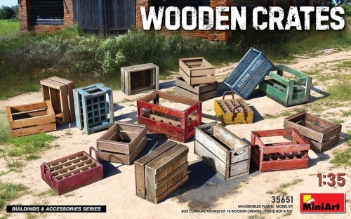 Przejdź do produktu Miniart 35651 - 1:35 Wooden Crates