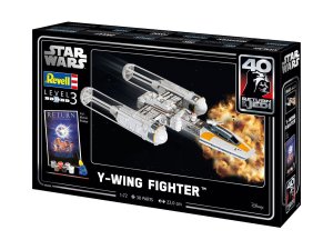 Revell 05658 - 1:72 Y-Wing Fighter - model z farbami