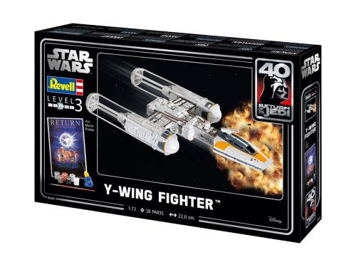 Przejdź do produktu Revell 05658 - 1:72 Y-Wing Fighter - model z farbami
