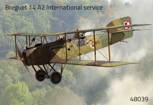 Przejdź do produktu Fly 48039 - 1:48 Breguet XIV A2 International Service