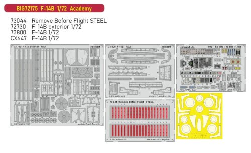 Przejdź do produktu Eduard BIG72175 - 1:72 F-14B