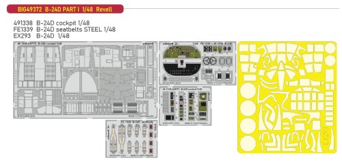 Przejdź do produktu Eduard BIG49372 - 1:48 B-24D Part I