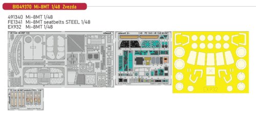 Przejdź do produktu Eduard BIG49370 - 1:48 Mi-8MT