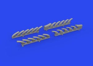 Eduard 648878 - 1:48 Do 335A exhaust stacks Print 3D