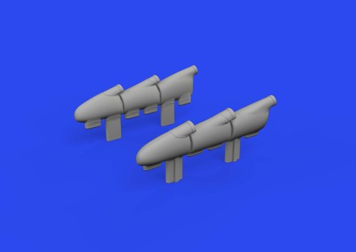 Przejdź do produktu Eduard 632196 - 1:32 Spitfire Mk.Ia ehaust stacks Print 3D