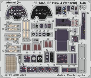 Eduard FE1368 - 1:48 Bf 110G-4 Weekend