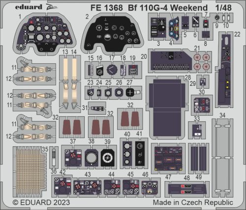 Przejdź do produktu Eduard FE1368 - 1:48 Bf 110G-4 Weekend